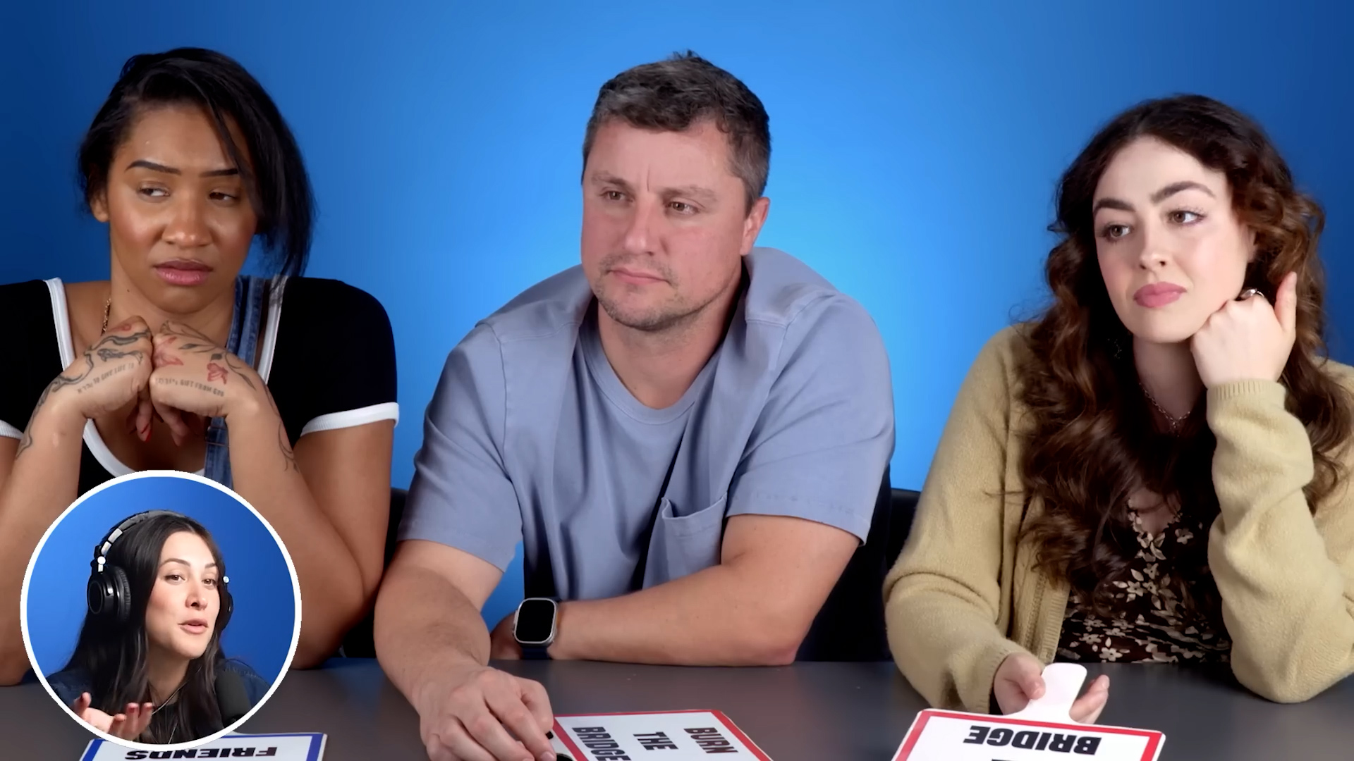 The panel debates whether staying friends with an ex ever works