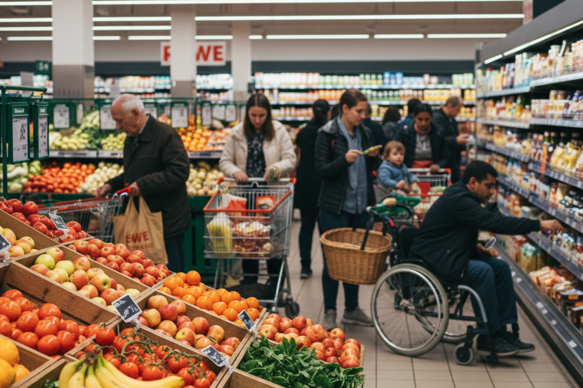 Andrang bei Rewe: Zu diesen Zeiten wird der Einkauf zur Nervenprobe