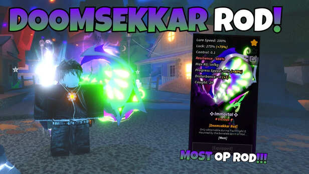How to Get the Doomsekkar Rod in Fisch: Complete FischFright 3 Quest ...