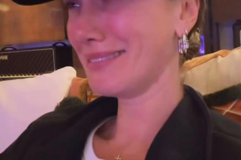 Delta Goodrem seen out after missing Strictly Come Dancing over injury ...