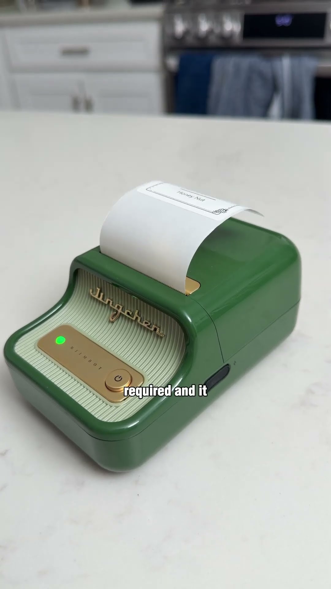 No ink needed... just print labels? 🤯