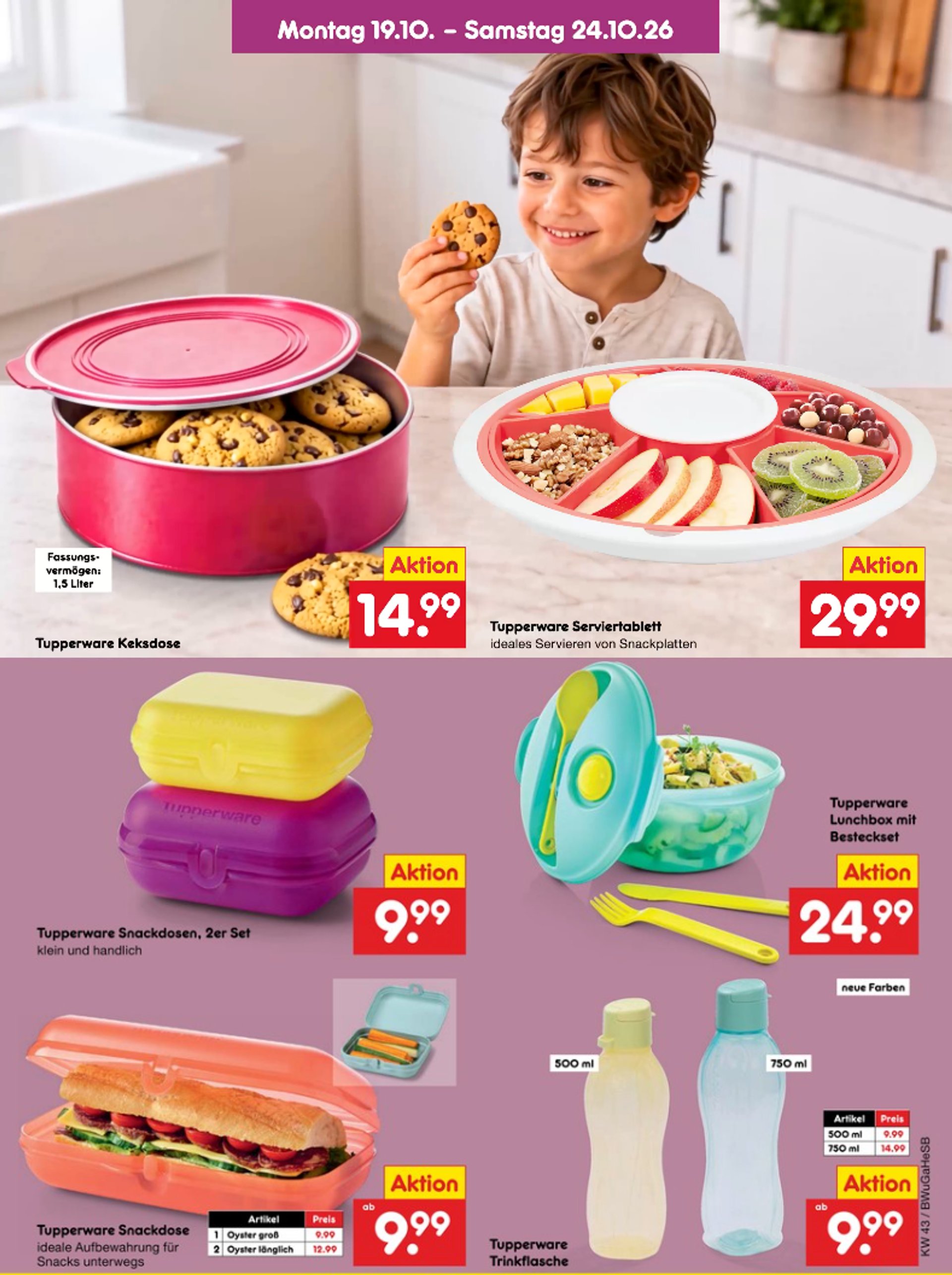 Tupperware ist zurück: Netto bietet gerade eine große Auswahl