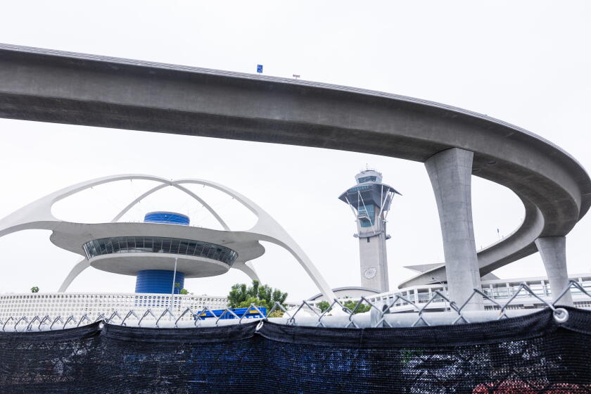 LA.'s next mayor will face transit challenges. Troubled LAX people mover is exhibit A