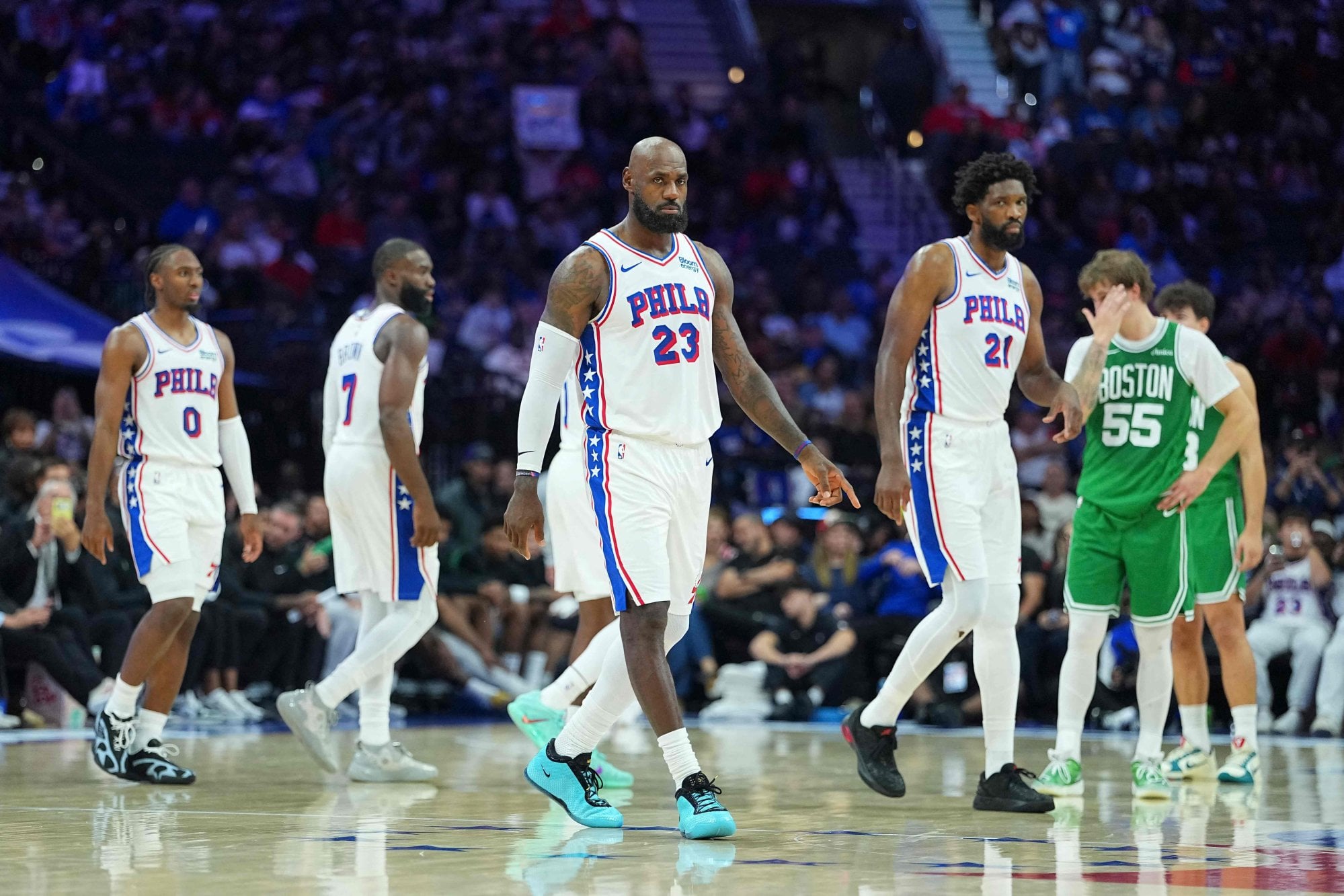 Philadelphia 76ers fans dare to dream of NBA title with LeBron James in ...