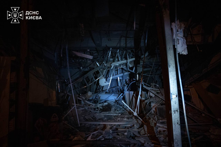 Russian attack damages Kyiv metro station, residential building and ...