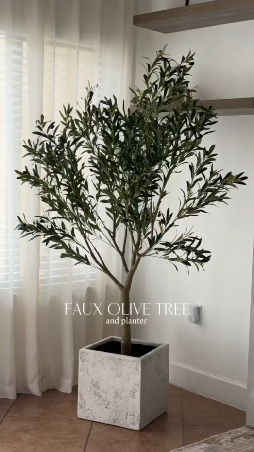 Artificial tree decor ideas for a fresh home look