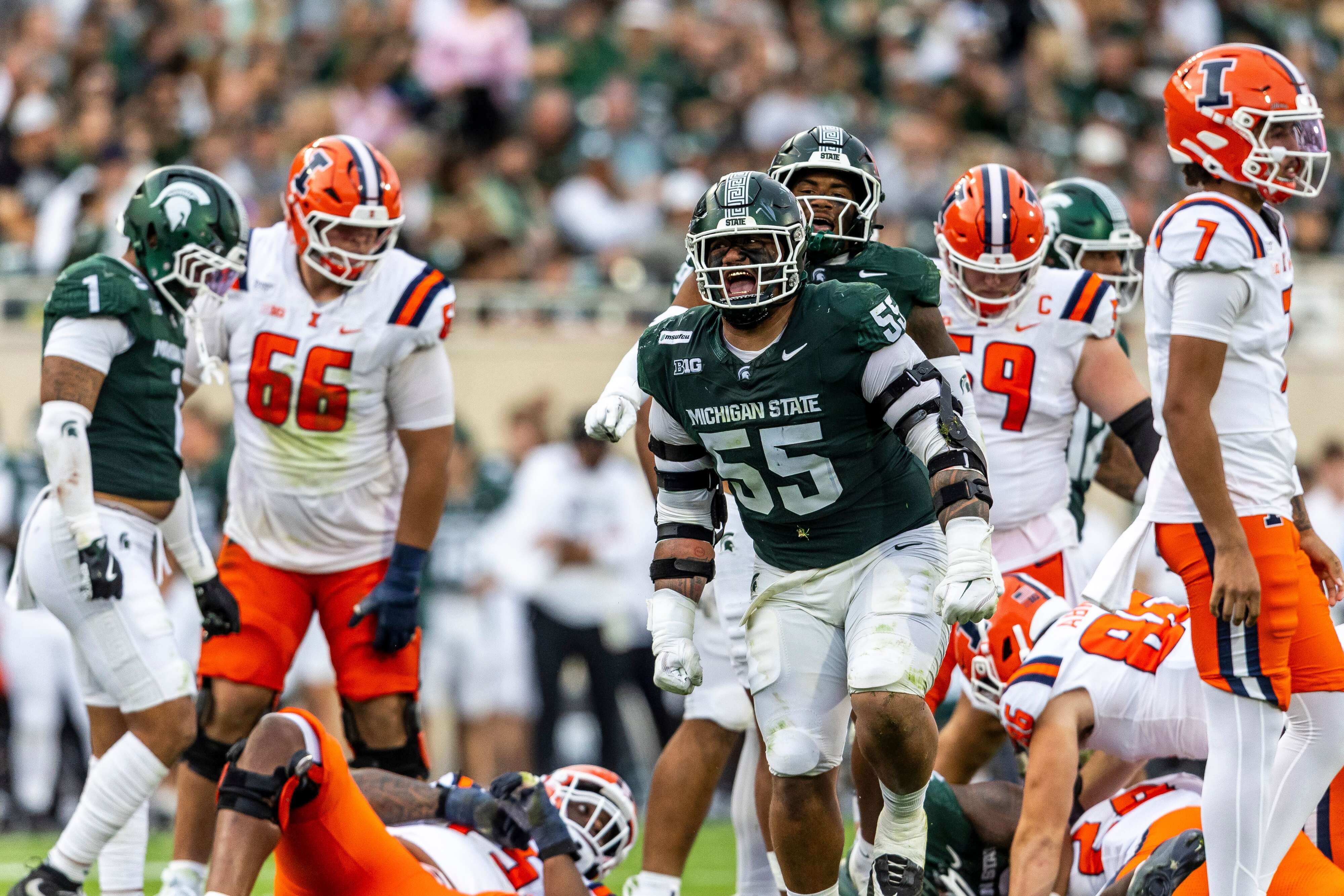 Michigan State’s 'Big Worm' digging deep with career-best performance