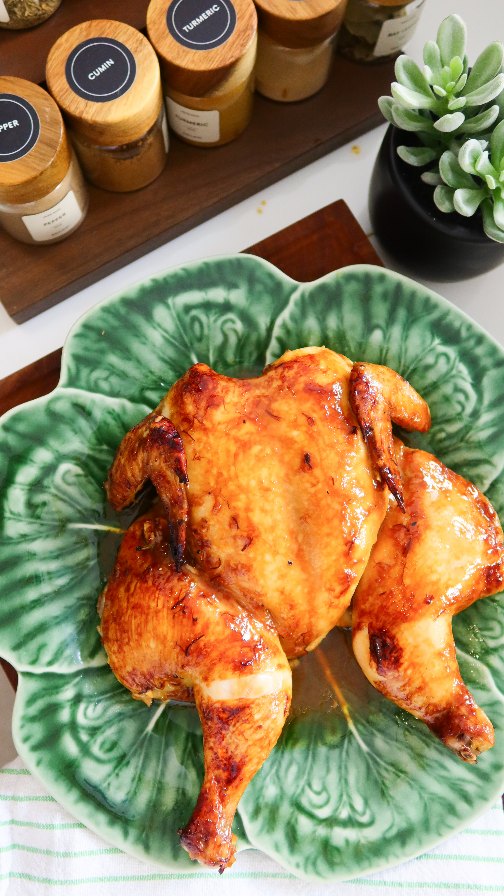 Honey's spatchcock chicken inasal with a flavor-packed marinade