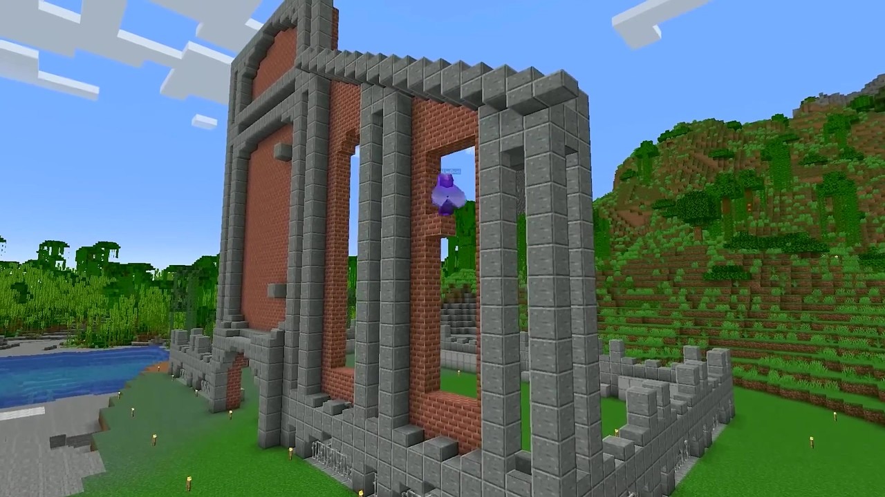 Minecraft hardcore iron farm mega build
