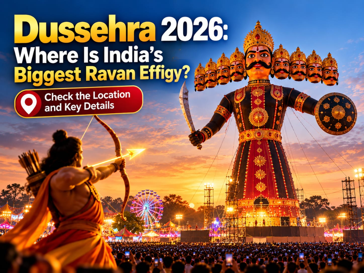 Dussehra 2026: Where is India's biggest Ravan effigy? Check the ...