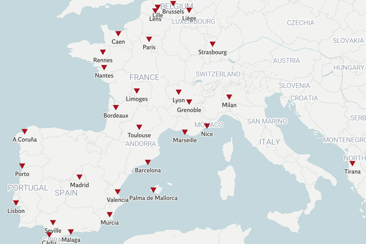 The European cities facing more protests after a weekend of violence