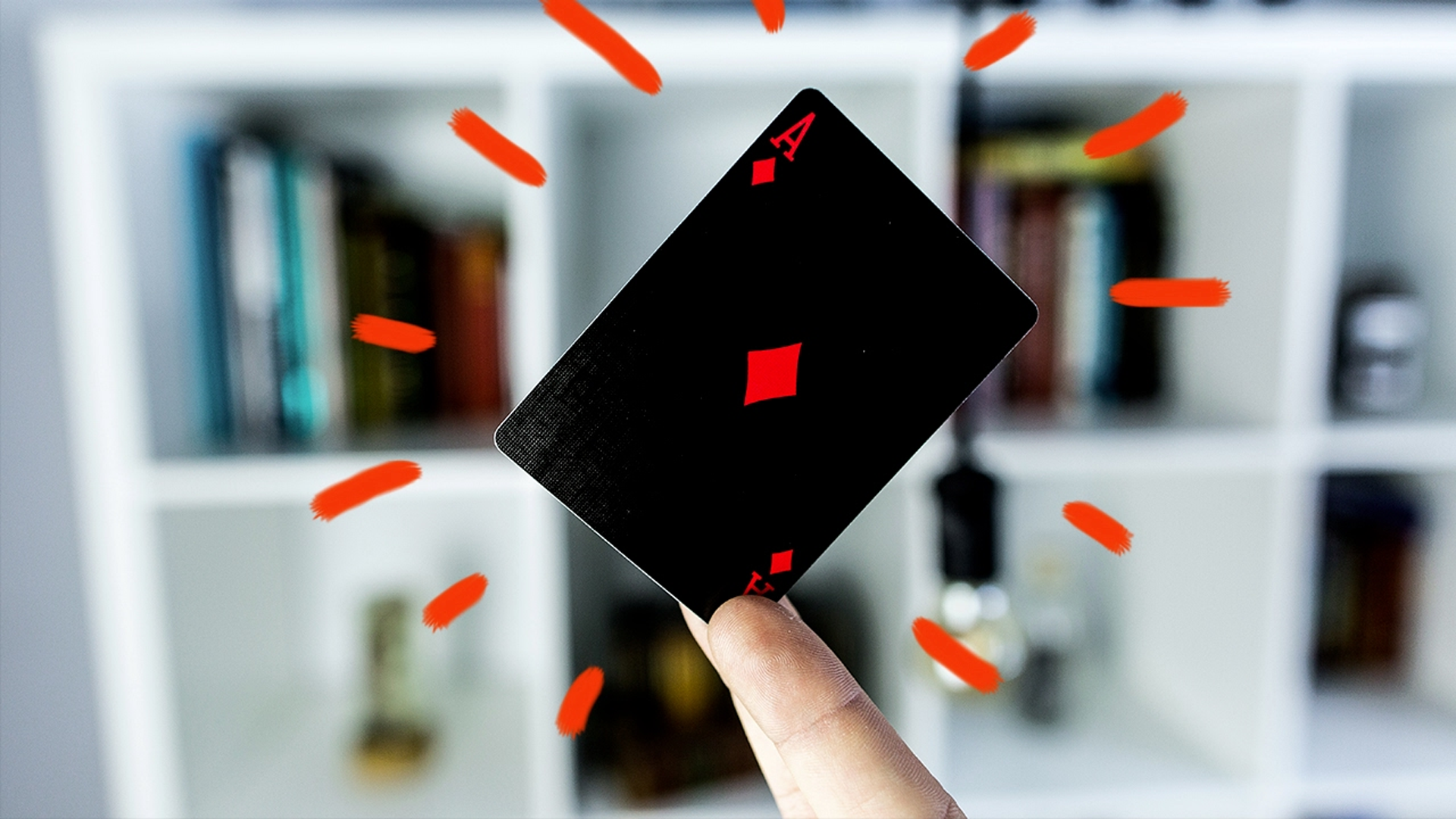 How to make a playing card disappear