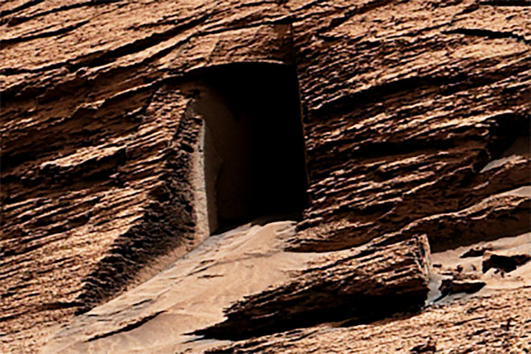 Ever seen the creepy 'doorway' on Mars? We took a closer look at the ...