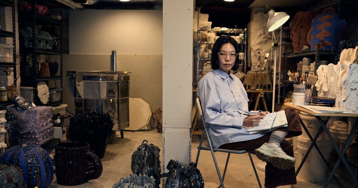 Jaye Kim’s sculptural ceramics lean into the human touch