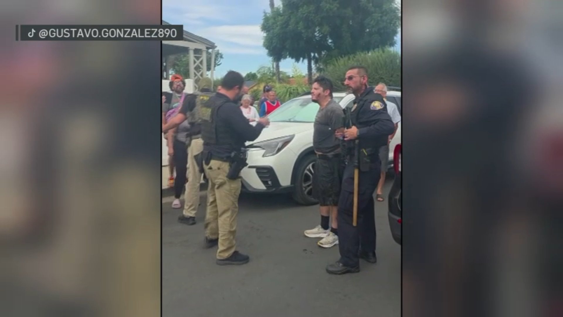 Video de agentes de ICE deteniendo a un hombre en Long Beach genera ...