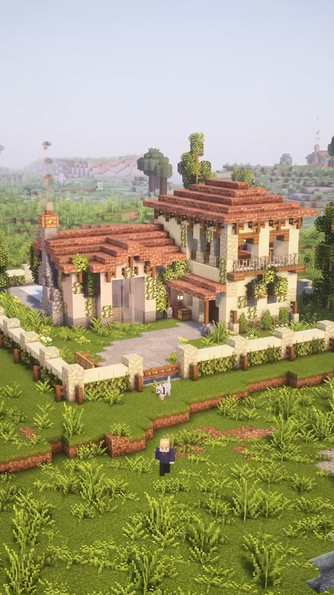 This stunning Spanish villa brings Mediterranean charm to Minecraft
