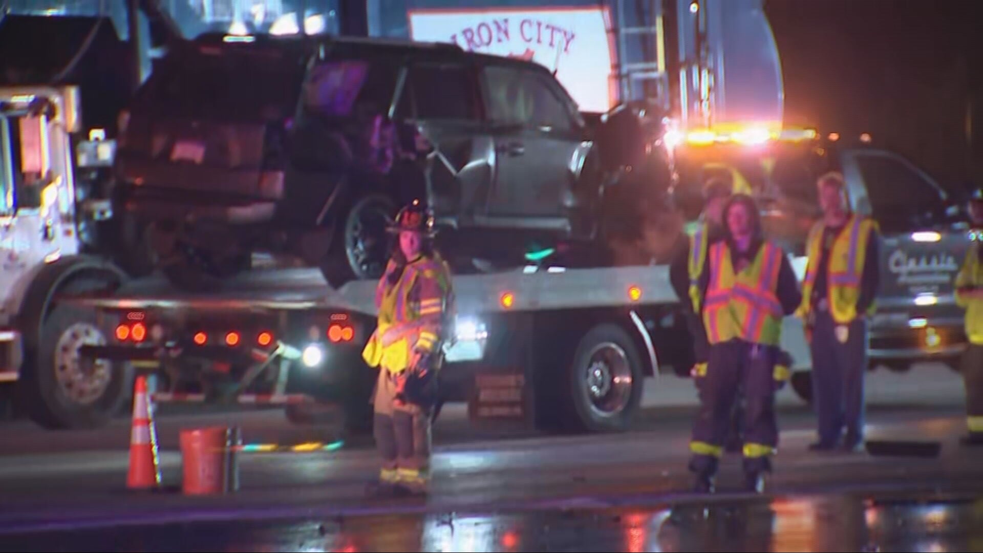 Diesel spill prompts hazmat response after crash at Adams Township ...