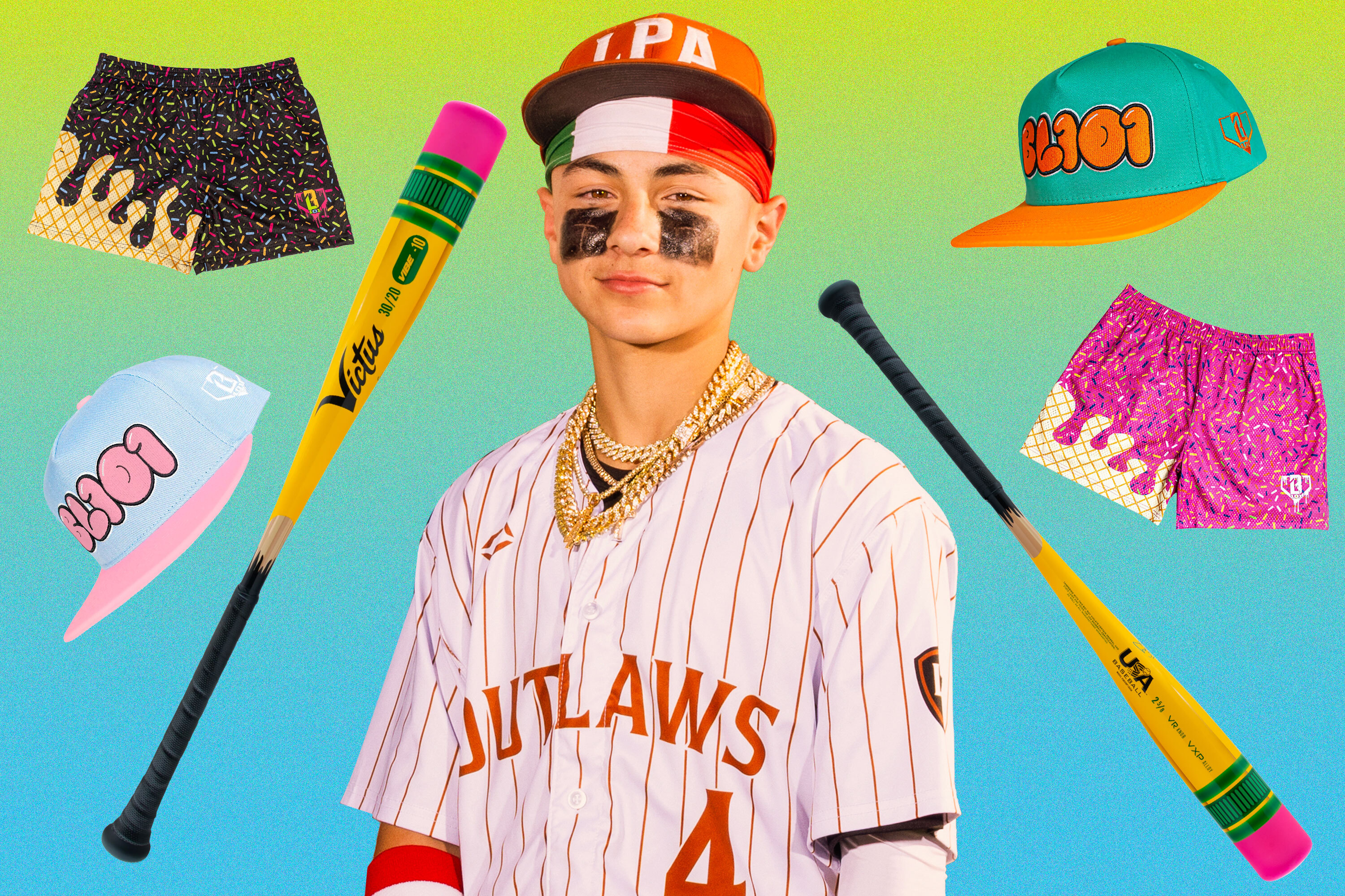 Gold chains, pencil bats and ice cream prints: Gen Alpha is bringing ...
