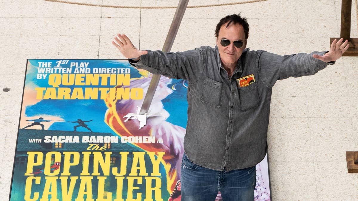 Quentin Tarantino says he’s written a script for his final movie