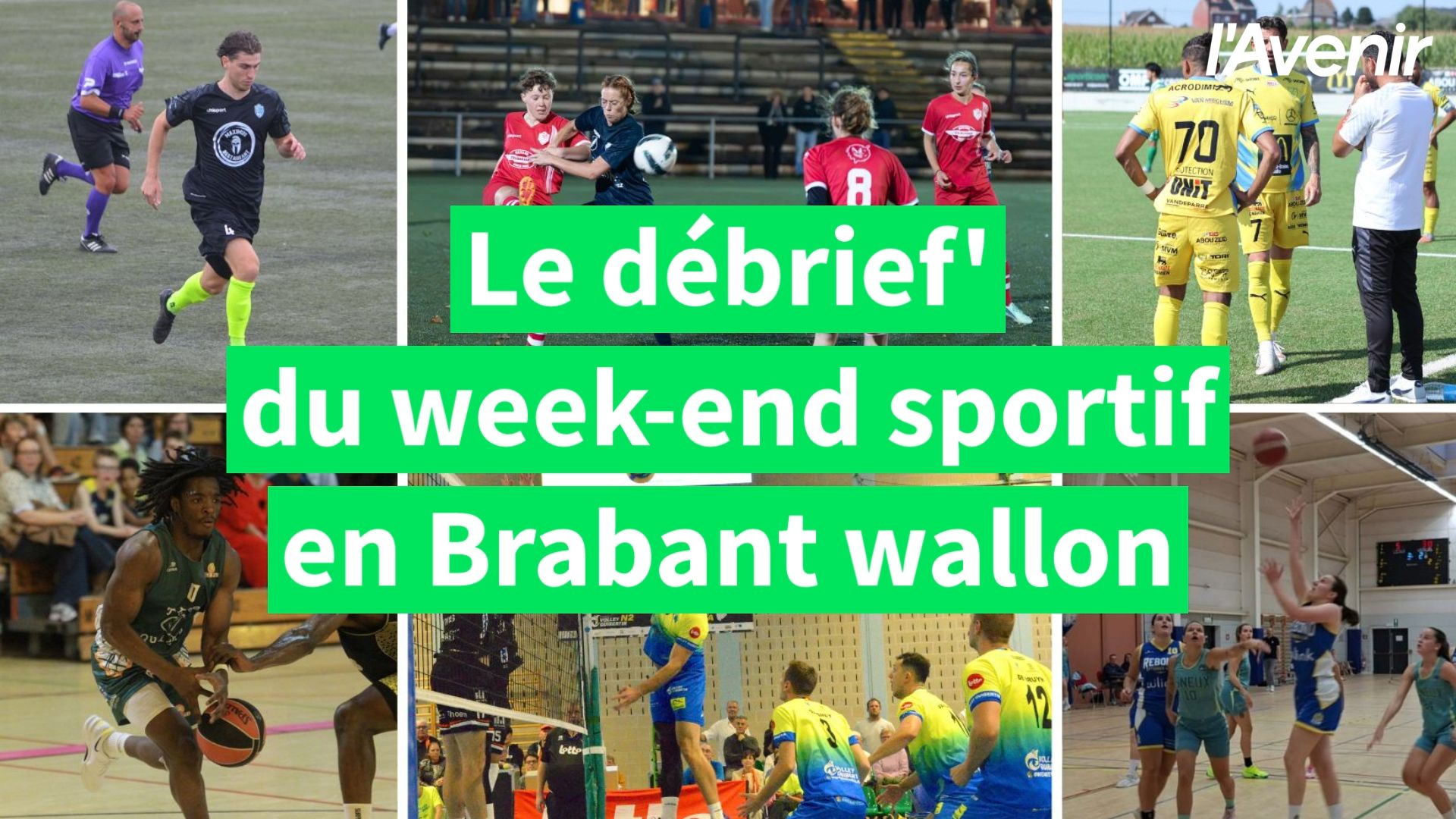 Le débrief du week-end sportif des 17 & 18 octobre en BW