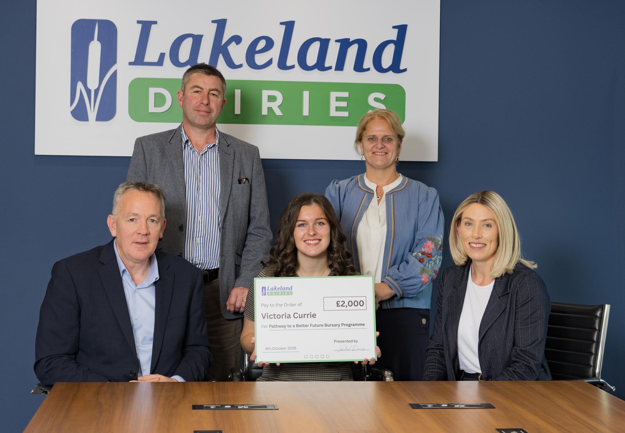 Ballymena and Ballymoney students receive Lakeland Dairies bursary