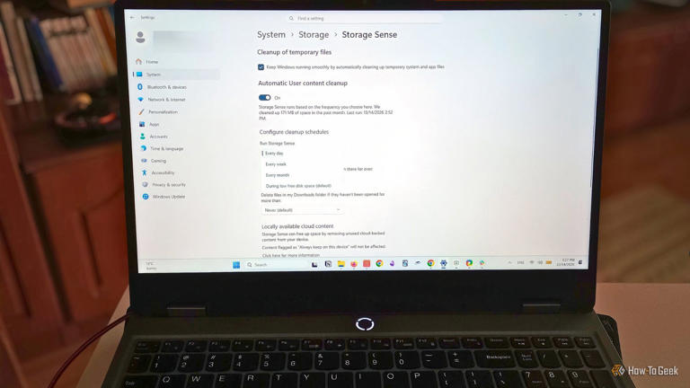I stopped manually cleaning up Windows 11 storage after turning on this ...
