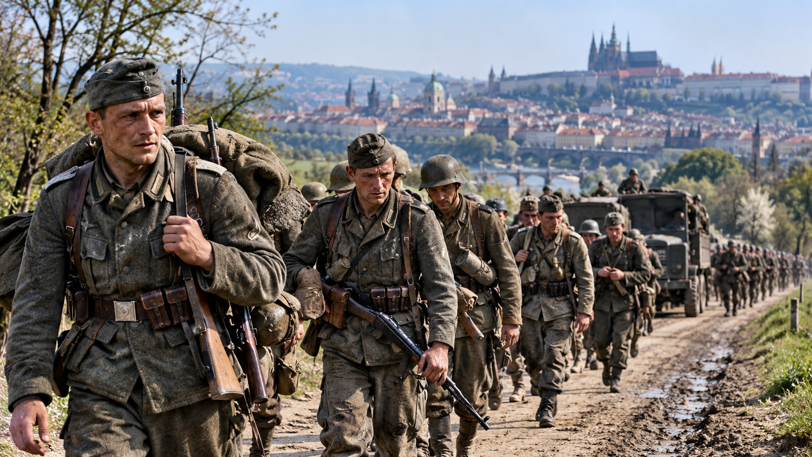 They turned against Hitler to save Prague. Stalin still wanted them dead