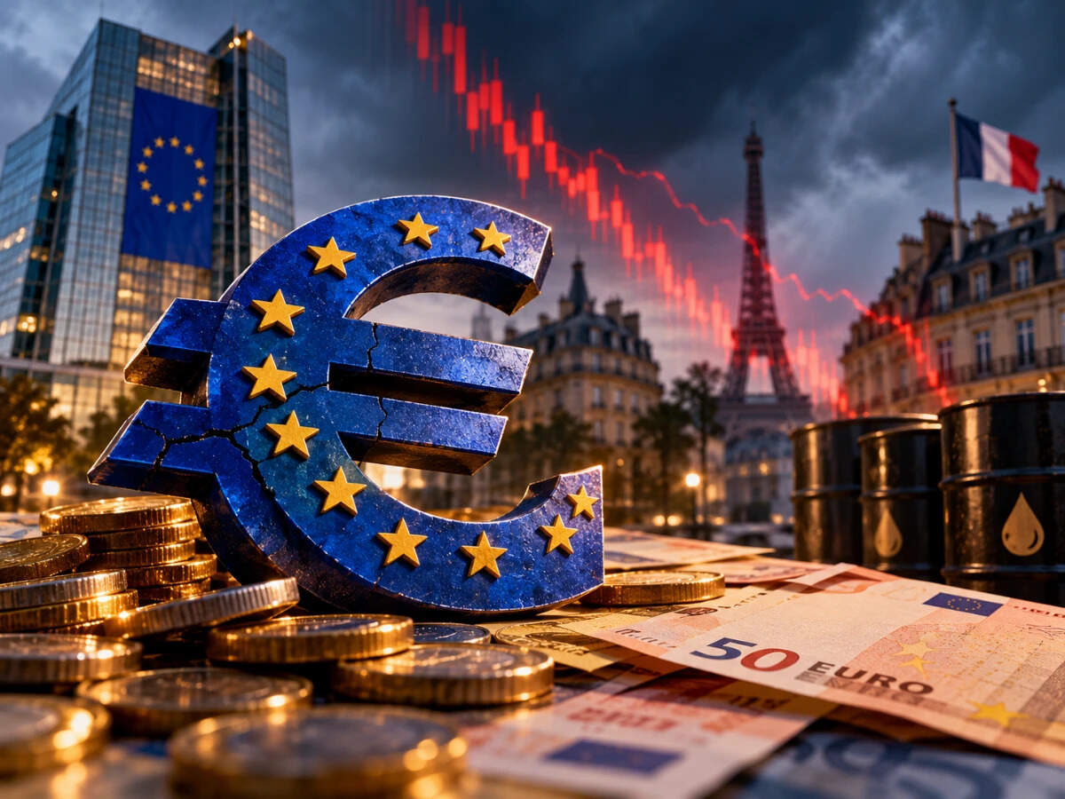 Global market: Euro falls as French political unrest, high energy ...