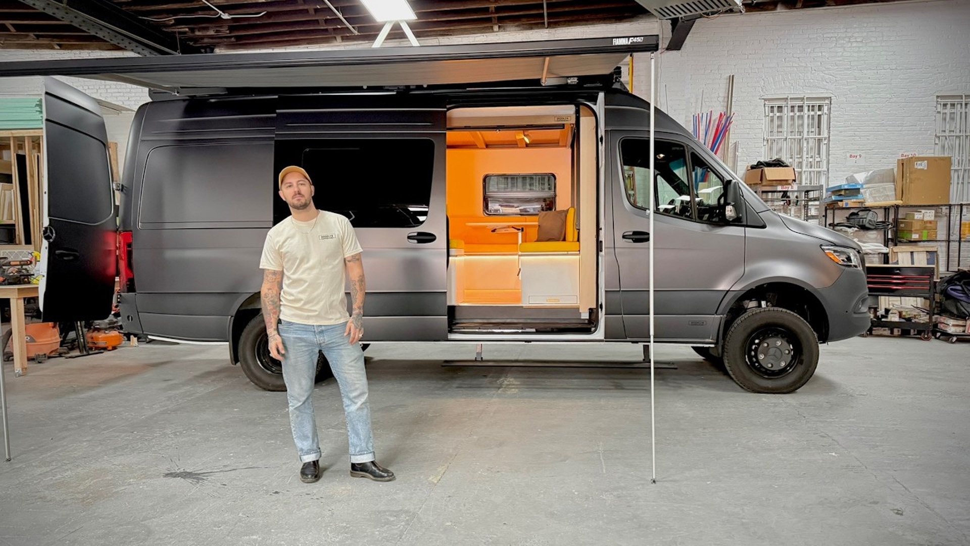Exploring a custom Sprinter 170 camper van conversion with unique layout