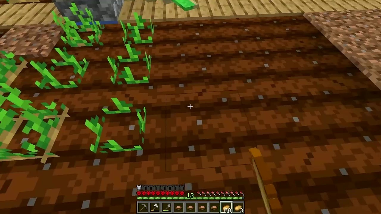 Acookiegod builds an animal barn on one Minecraft block
