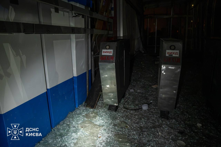 Russian attack damages Kyiv metro station, residential building and ...