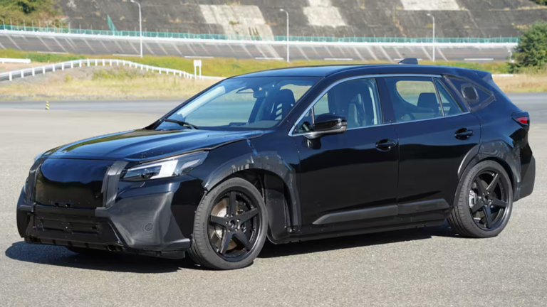 Subaru's mystery electric prototype raises hopes for an STI comeback
