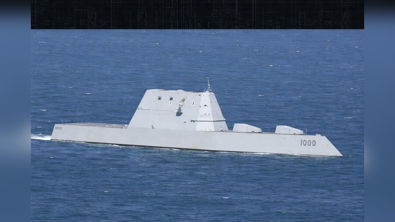 US Navy builds stealth warship with electric propulsion