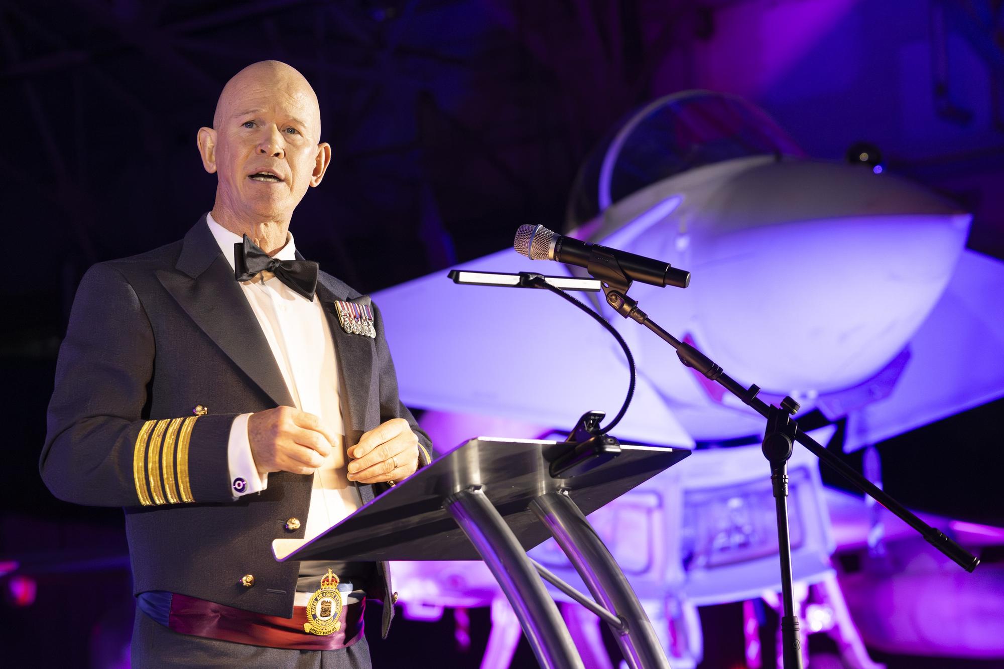 Flypast heralds RAF Coningsby's annual CAFTAS awards night