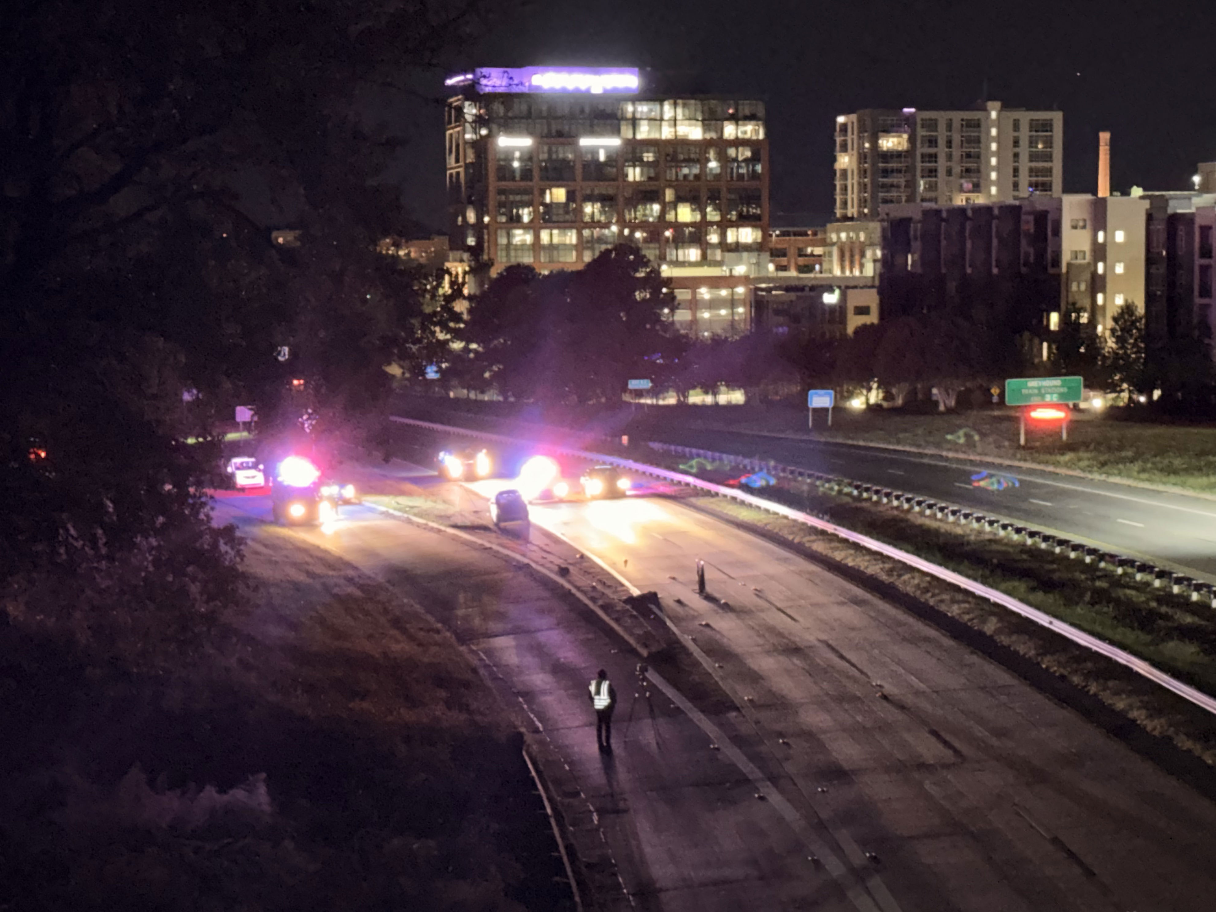 Police investigating late-night deadly crash on Durham Freeway