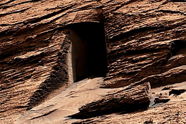 Ever seen the creepy 'doorway' on Mars? We took a closer look at the ...