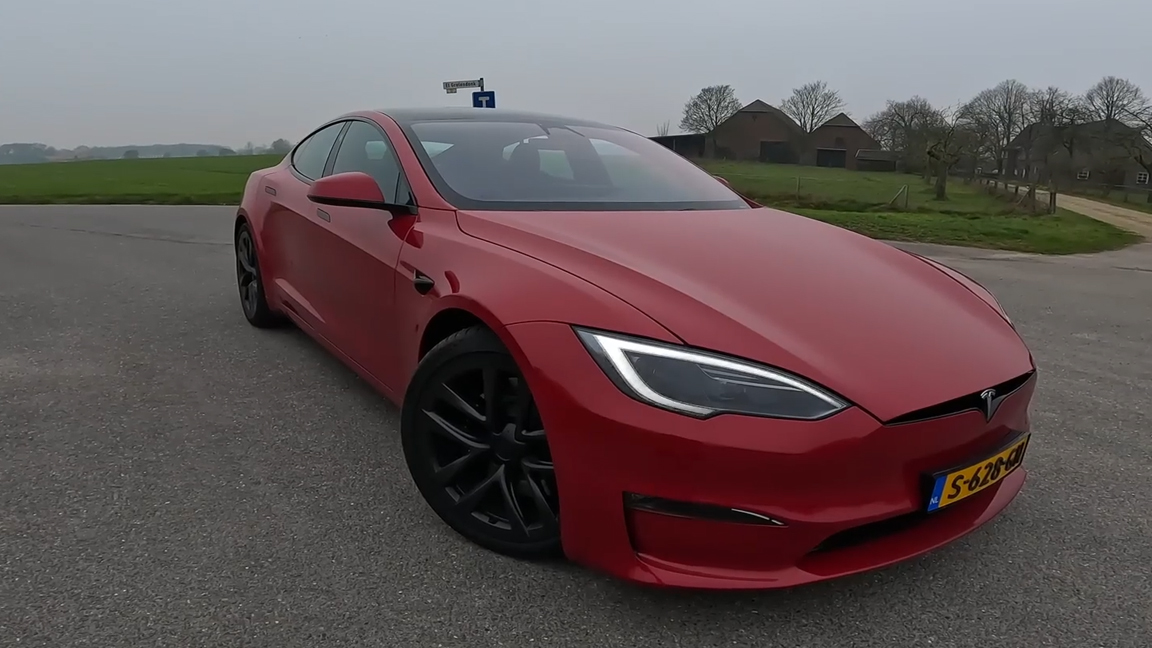 This Tesla sedan accelerates like a supercar