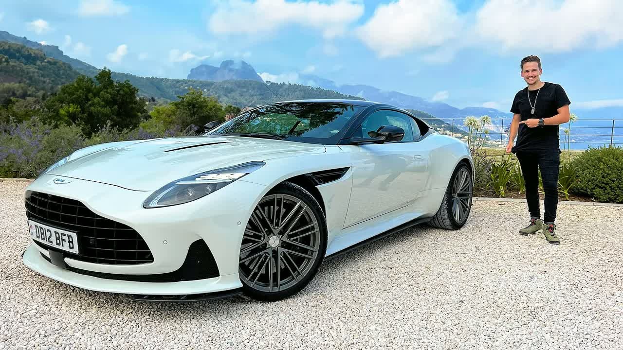 Aston Martin DB12 makes an entrance with muscular styling and cabin comfort
