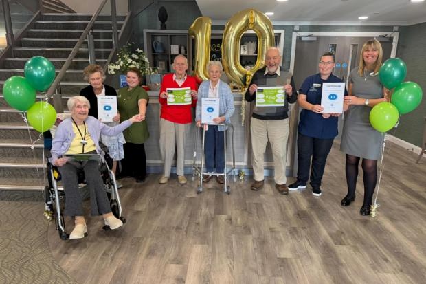 Deeside care home scores perfect 10 out of 10 less than a year after ...