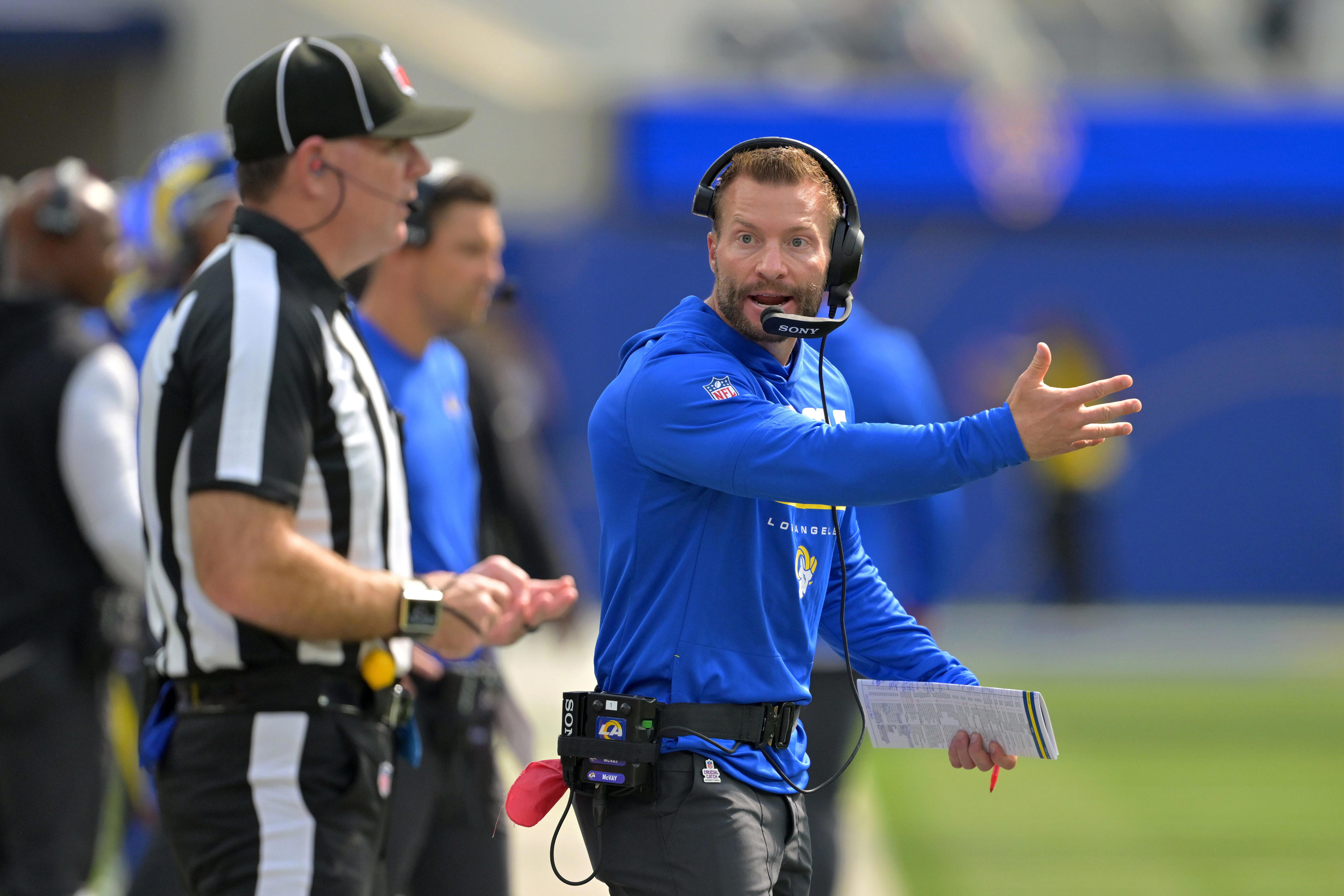 Sean McVay is trying to find the guy who makes the Rams commit so many ...