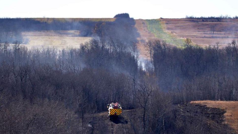 Deadly fire at Canada military base moved a kilometre in 30 to 60 seconds