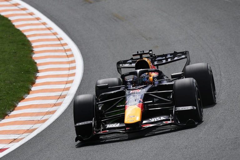 Max Verstappen jokes he will need a new spine after incredibly bumpy US ...