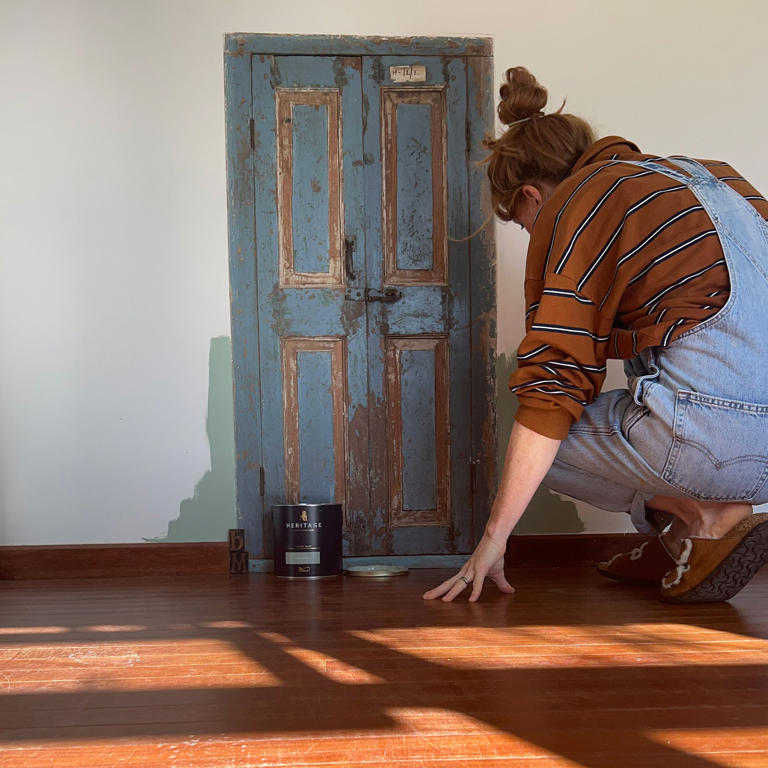 I transformed my cottage living room floorboards for under £100