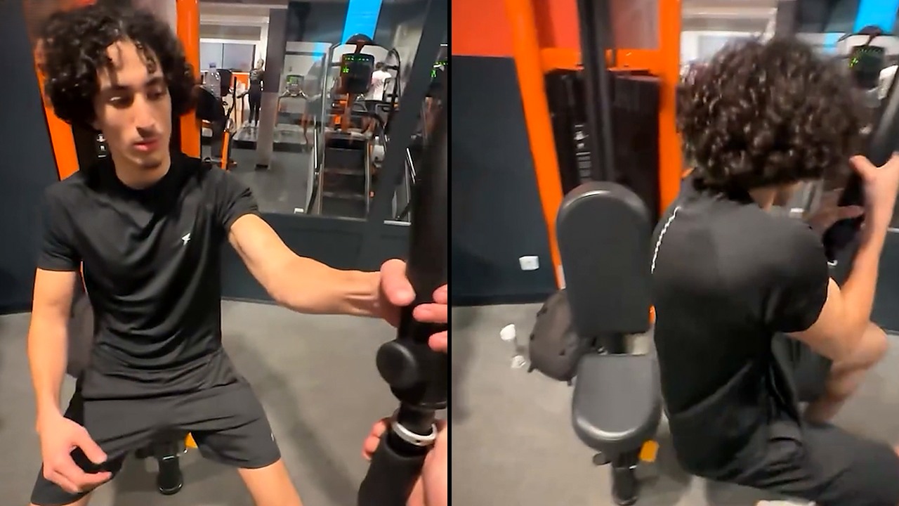 Gym 'hack' is definitely not in the instruction manual