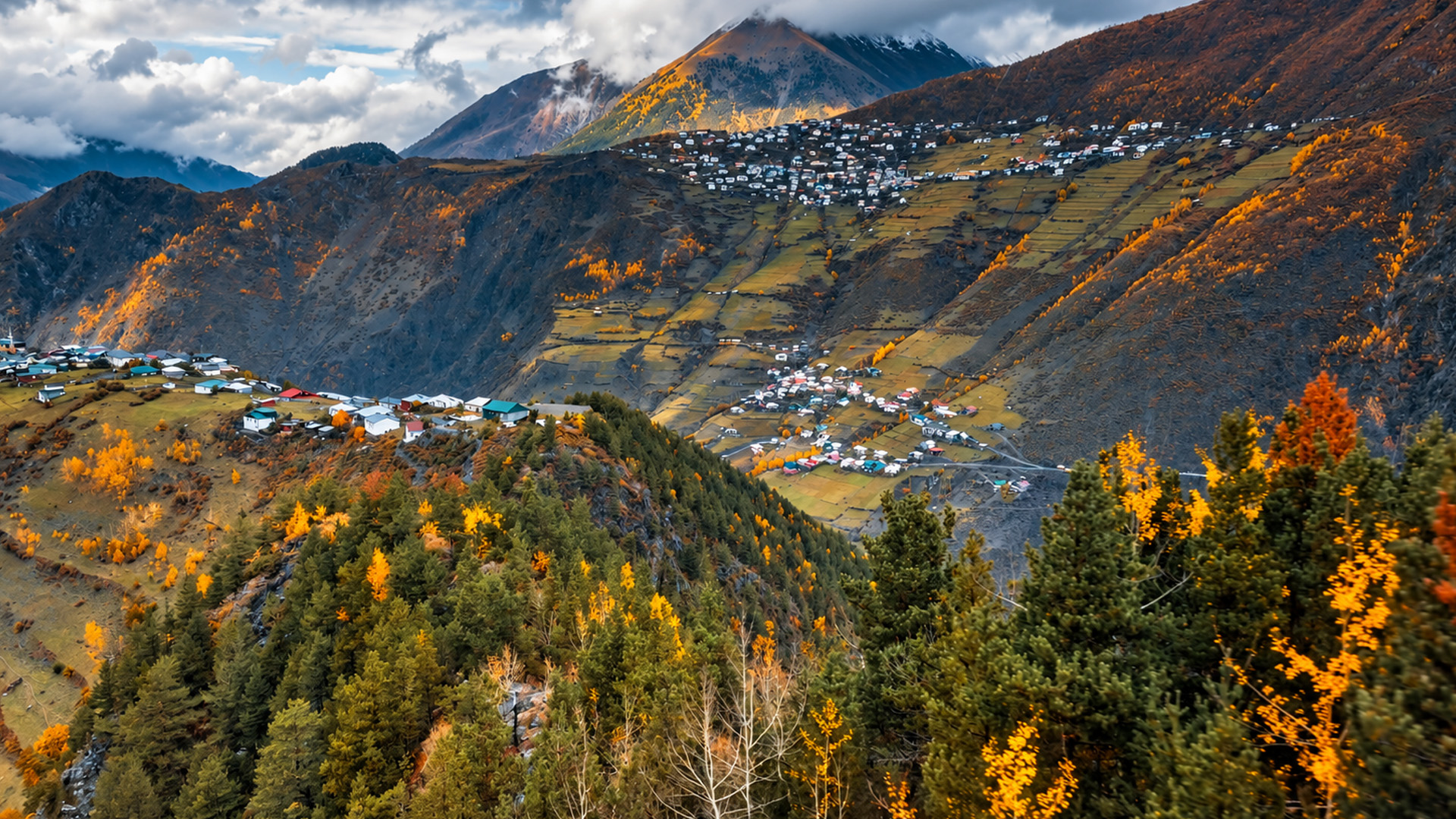A remote village hidden high in Russia's mountains