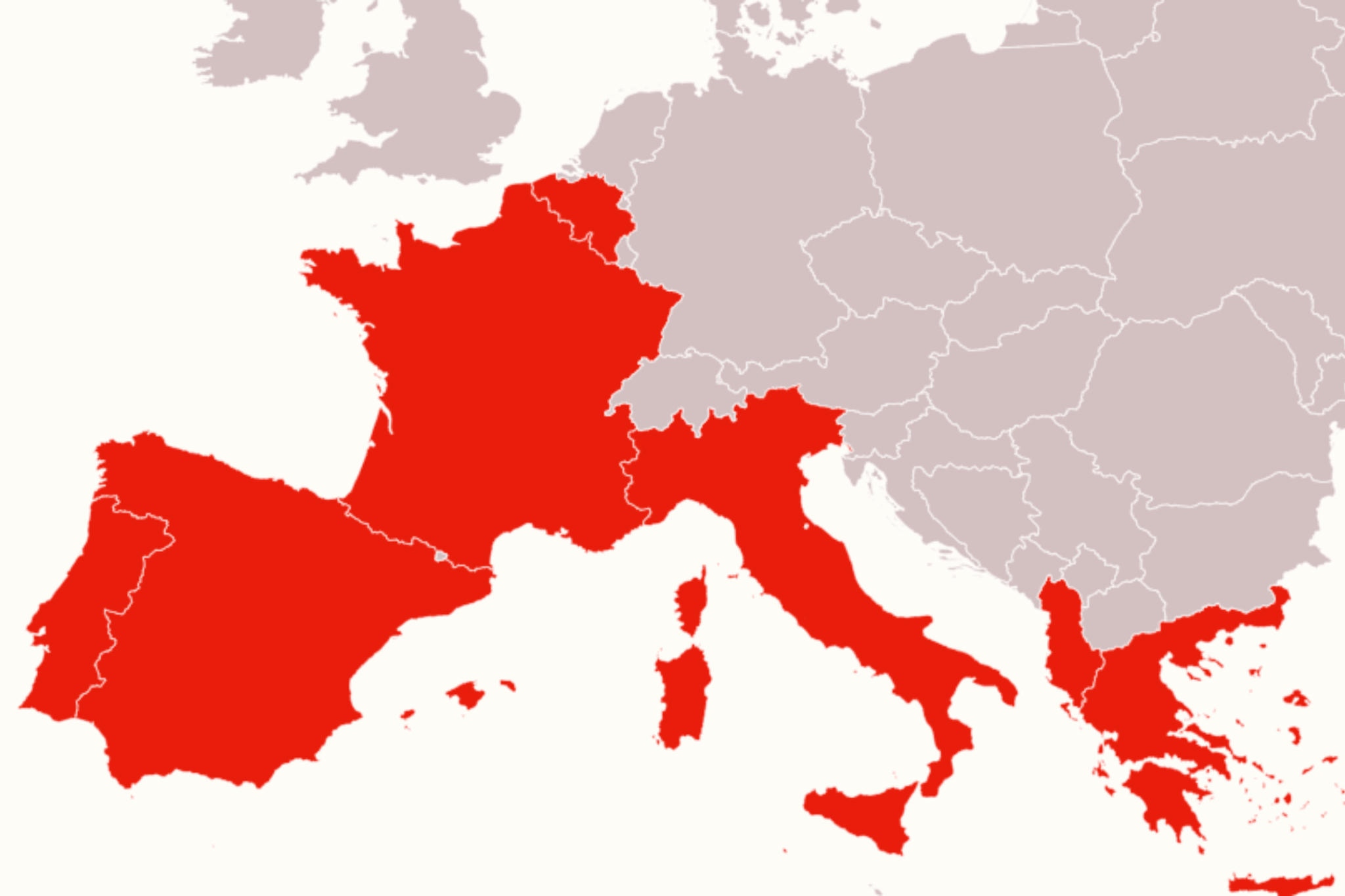 Europe map shows countries hit by protests this week