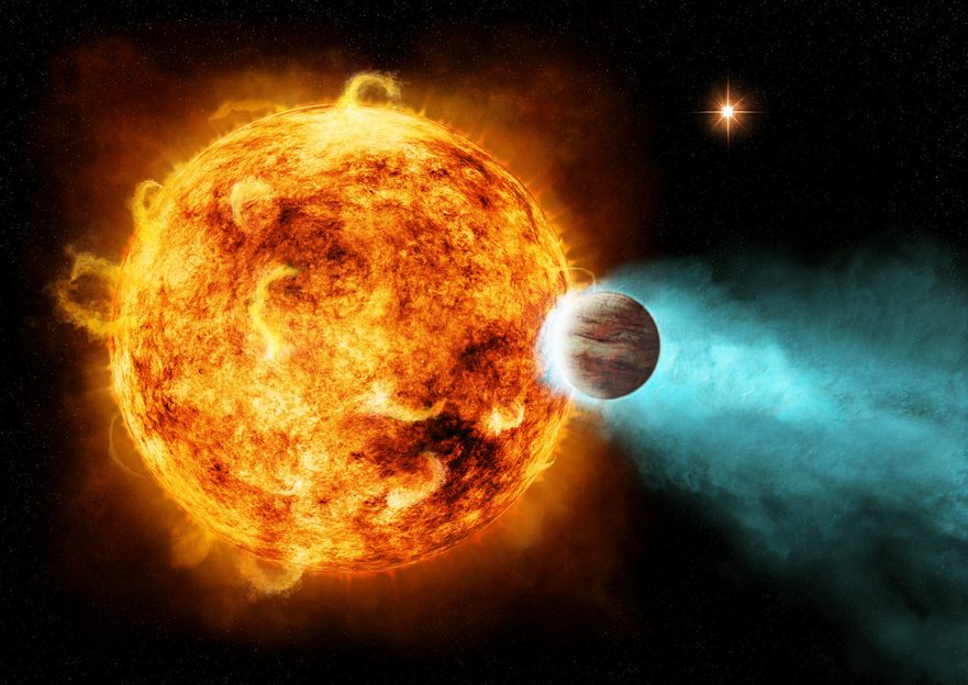 If this type of planet existed in our solar system, Earth would be in ...