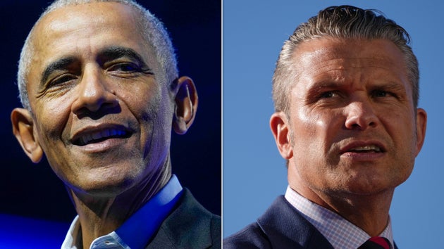 Obama wonders how much time Hegseth spends looking at himself in the mirror