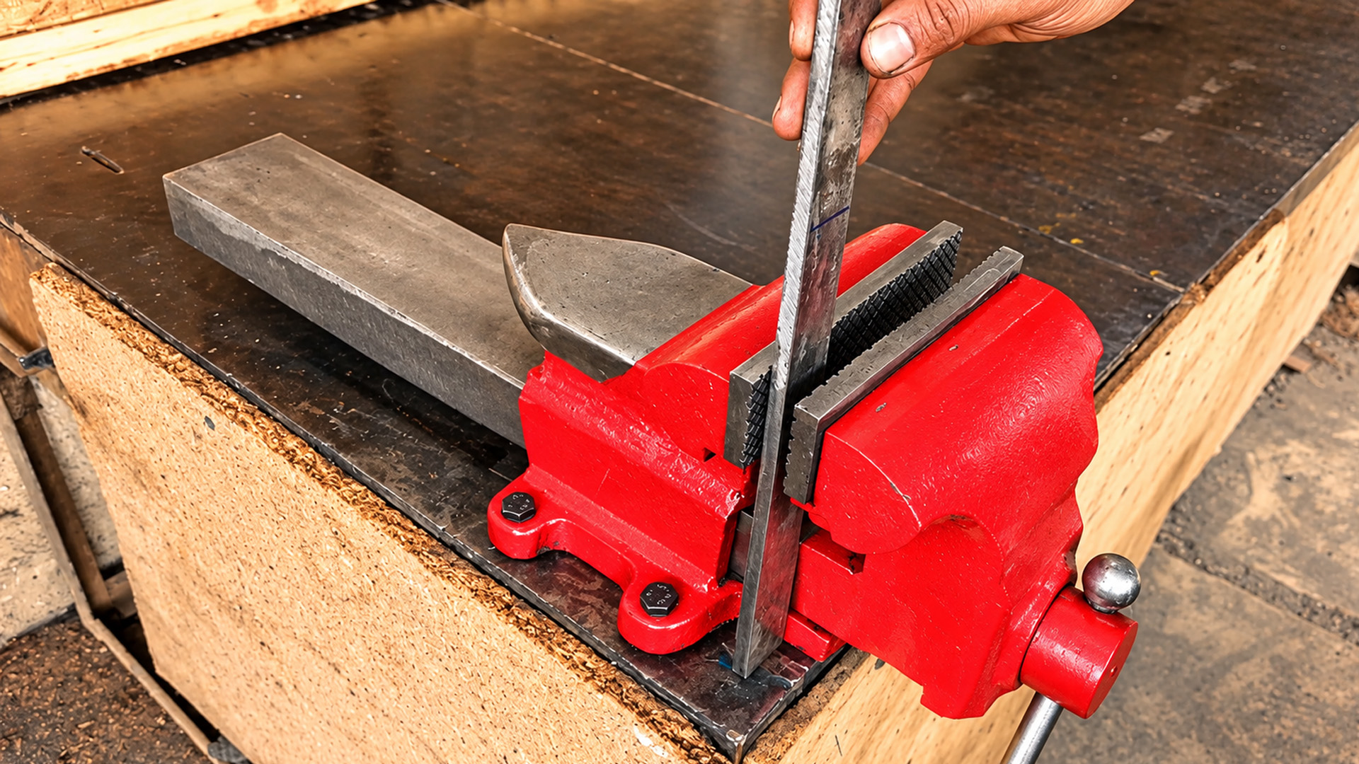Watch how a machinist turns scrap steel into a blind hole bearing puller