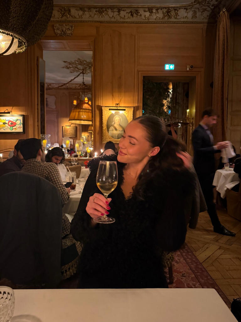NFL WAGs seen partying it up in riot-torn Paris ahead of historic ...